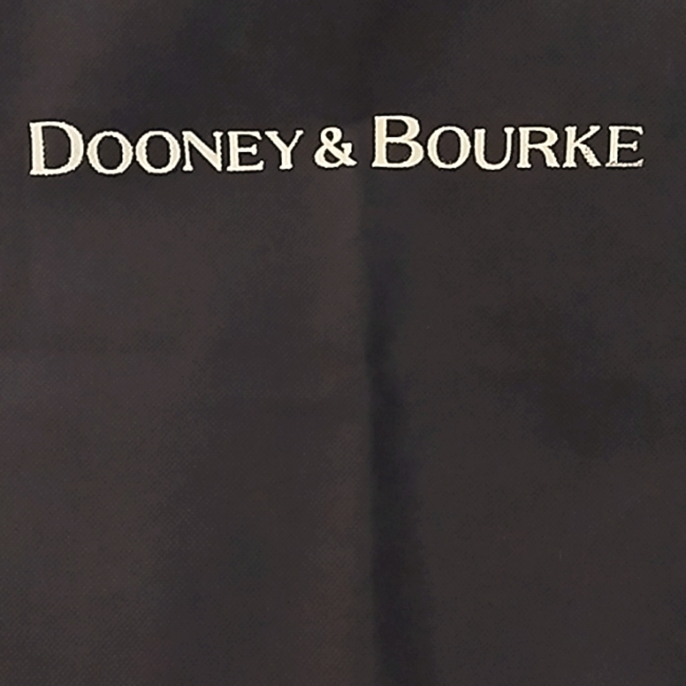 Vintage Dooney & Bourke Dual Handle Shoulder Strap Large Totebag Brown - Picture 14 of 16